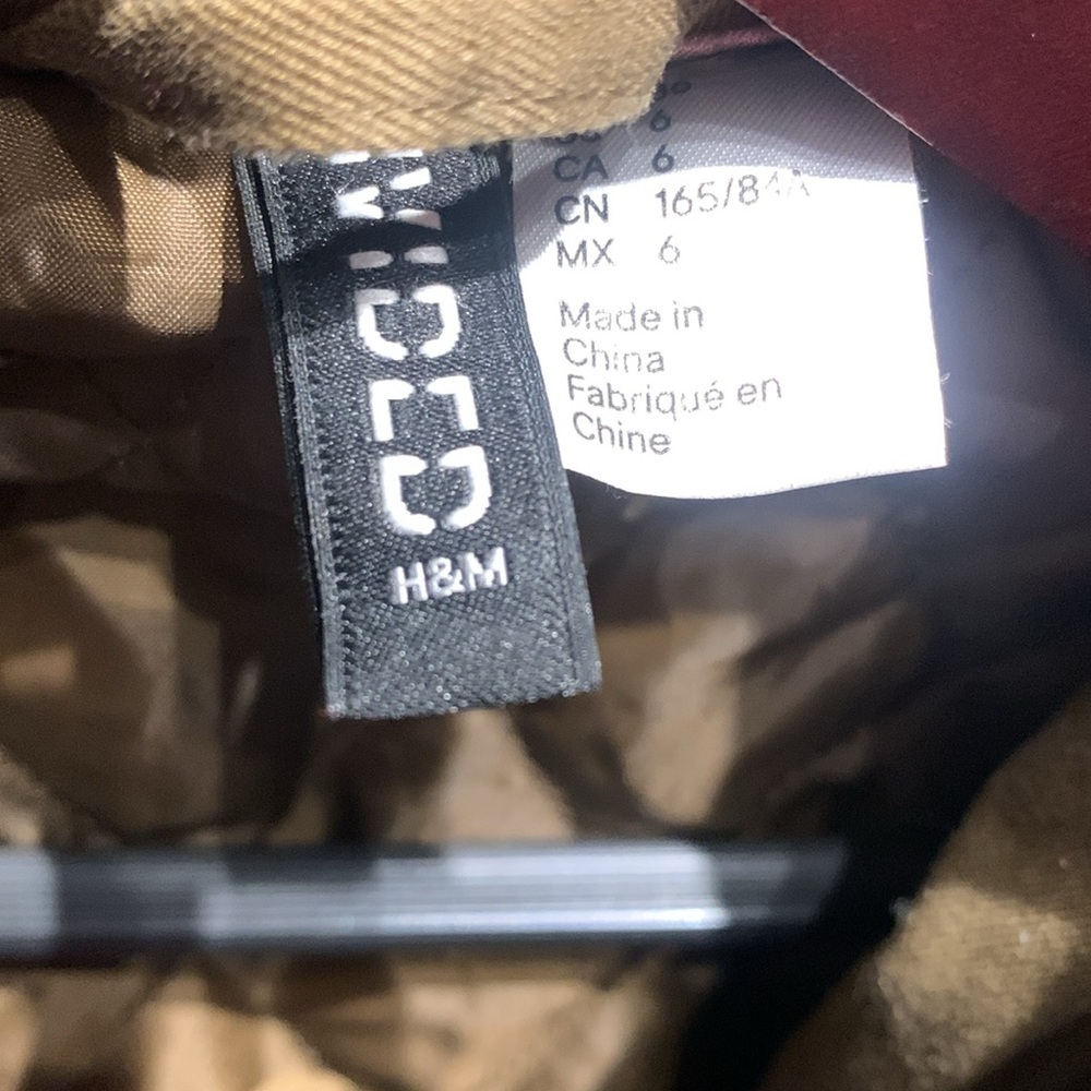 H&M Divided Fall and Spring Olive Green Jacket - Picture 4 of 5